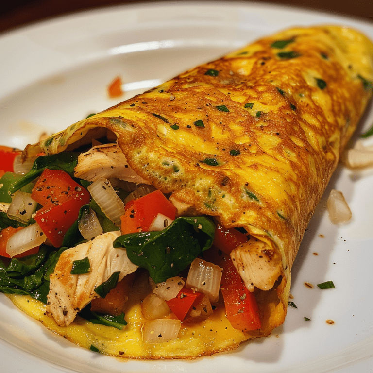 Spidskåls omelet