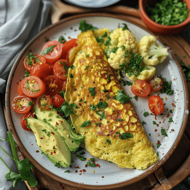 Blomkåls omelet