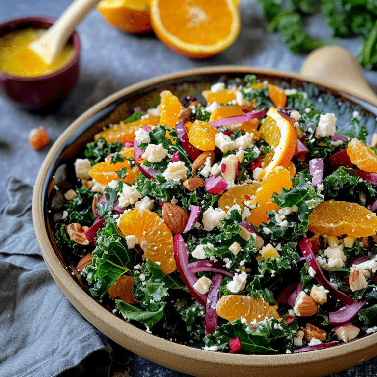 Middelhavs inspireret grønkåls salat