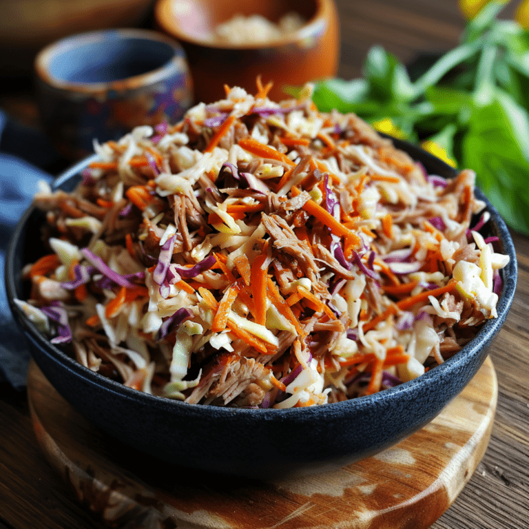 Pulledpork salat.